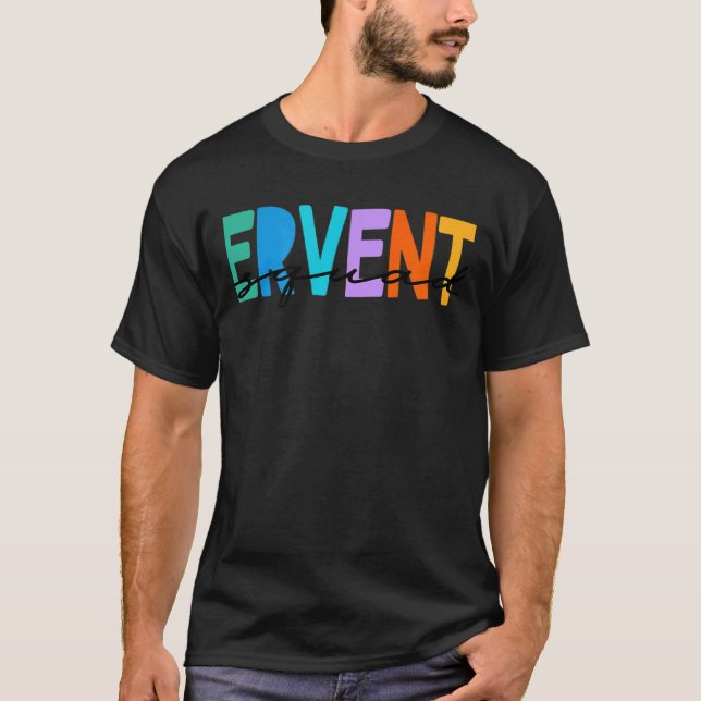 RTI Team Response Teacher Back to school Intervent T Shirt (Framsida)