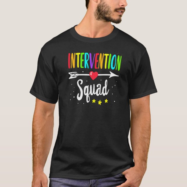 Rti Team T Response Intervention Teacher School Sq Shirt (Framsida)