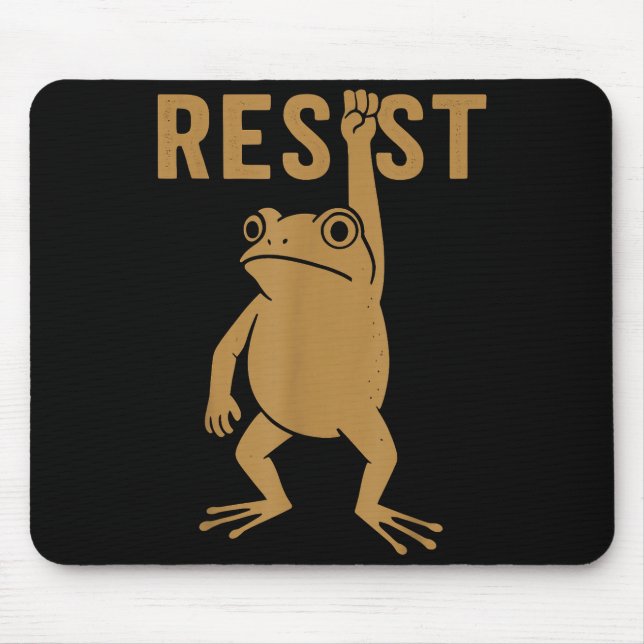 Rtland Frog Funny City Art - Rtland Frog Protest  Musmatta (Framsidan)