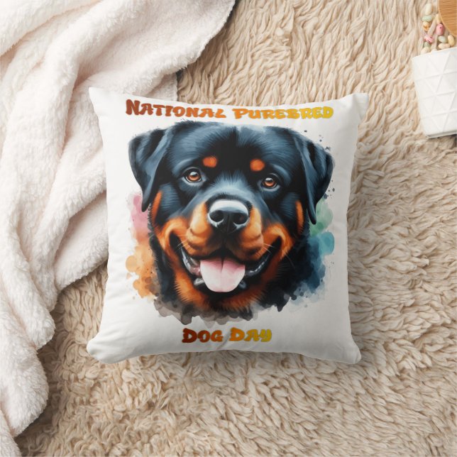 Rttweiler Artwork, renrasiga renrasiga Hund Kudde (Filt)
