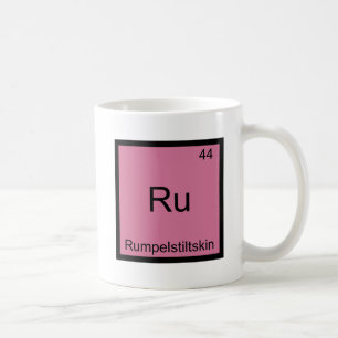 Ru - Rumpelstiltskin Rolig Kemielement T-shirt Kaffemugg