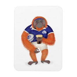 Ruaridh, rugby orangutan magnet