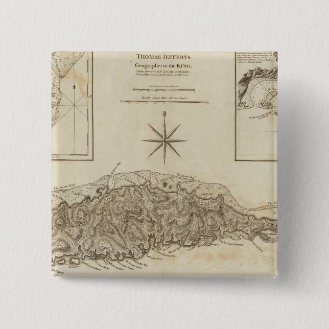 Ruatan eller Rattan Knapp (Framsida)