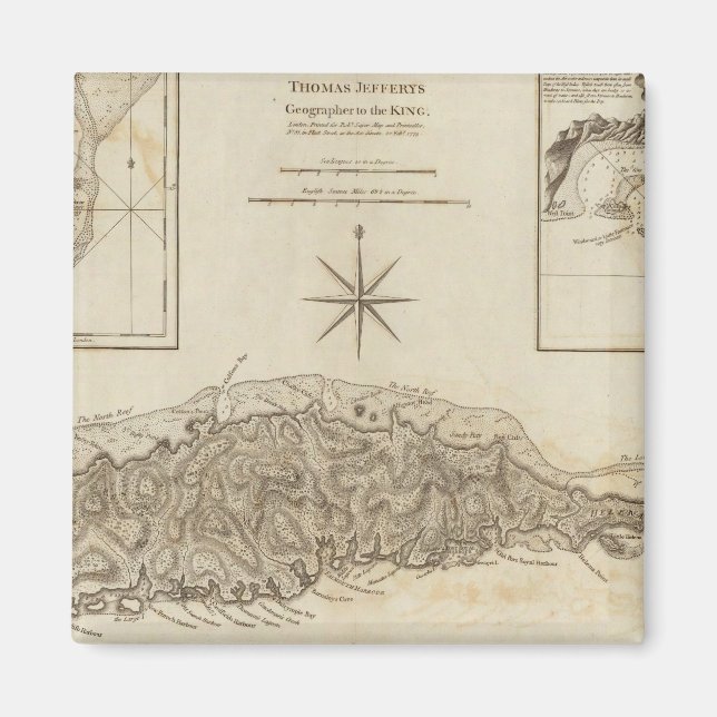 Ruatan eller Rattan Magnet (Framsidan)