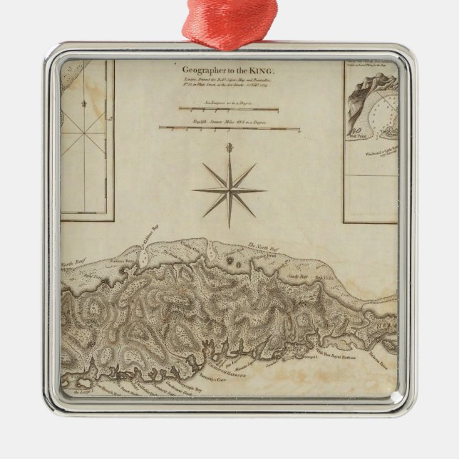 Ruatan eller rotting julgransprydnad metall (Framsidan)