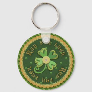 Rub för tur Keychain Nyckelring