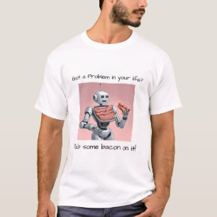 Rub lite Bacon på T-Shirt