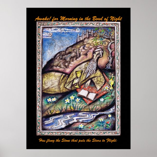 Rubaiyat Skriv ut Poster (Framsidan)