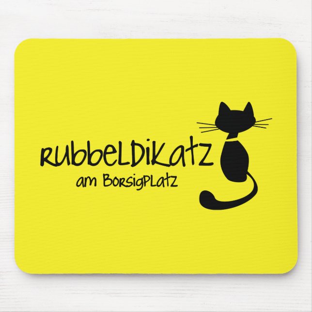 Rubbeldikatz förmiddag Borsigplatz Mousepad Musmatta (Framsidan)