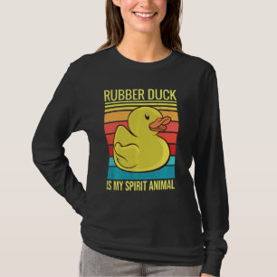 Rubber Anka är mitt andraldjur i Anka Älskare unde T Shirt