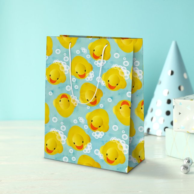 Rubber Anka Bath Mönster (Rubber Duck Pattern Gift Bag)