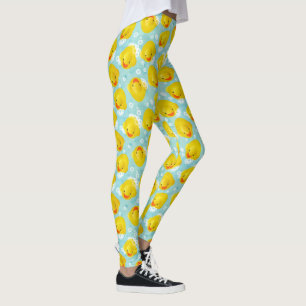 Rubber Anka Bath Mönster Leggings
