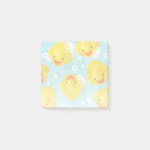 Rubber Anka Bath Mönster Post-it Block
