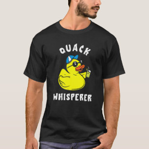 Rubber Anka Coola Vatten Play Time Quack Whisperer T Shirt