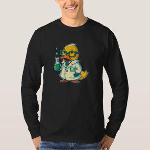 Rubber Anka Costume Cute Duckie Scientist T Shirt