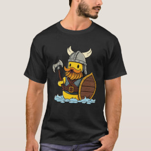 Rubber Anka Costume Cute Duckie viking warrior T Shirt