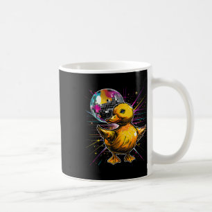 Rubber Anka Disco Dancing Disco Boll Music Rubber Kaffemugg