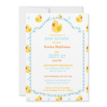 Rubber Anka Ducky Gender Neutral Aqua Gult