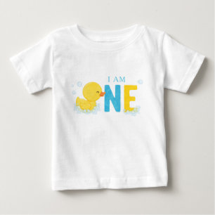 Rubber Anka första födelsedag Baby T-Shirt
