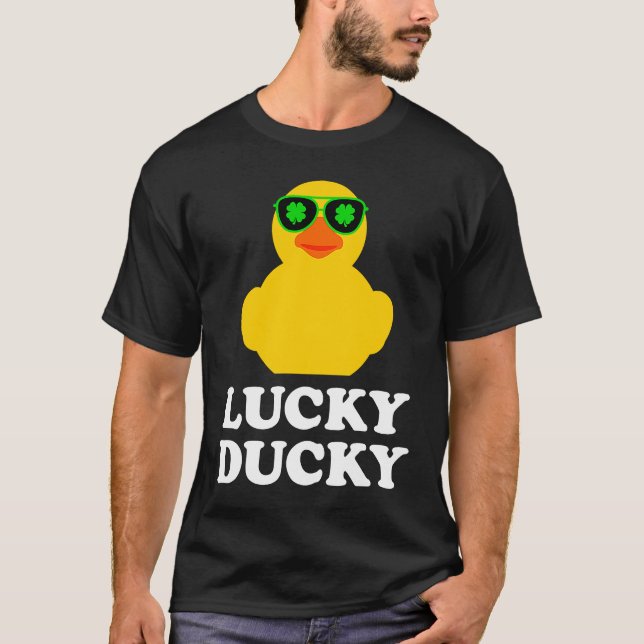 Rubber Anka Four Löv C Sunglasses St Patrick's Da T Shirt (Framsida)