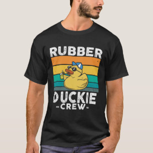 Rubber Anka Gult Duckie Crew Bath Ankor Duckling T Shirt