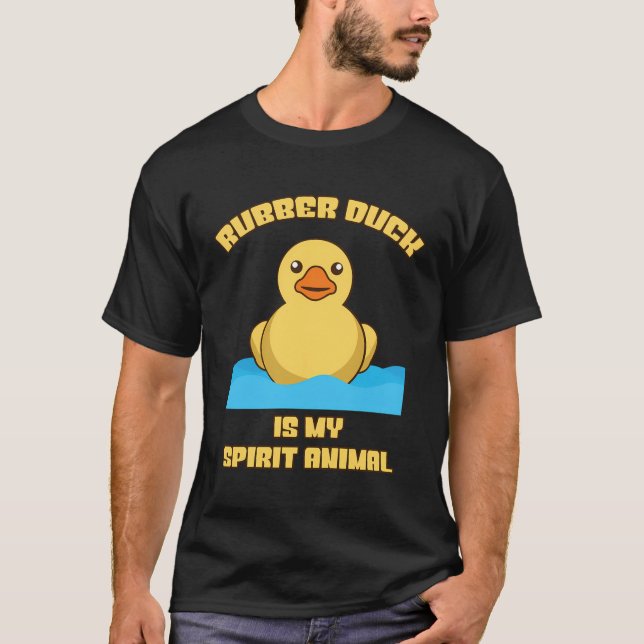 Rubber Anka I Funny Bath Anka Gift T Shirt (Framsida)