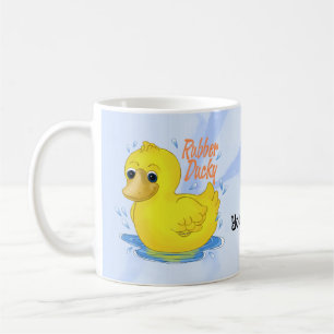 Rubber Anka Kaffemugg