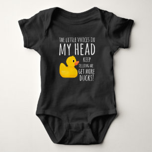 Rubber Anka Little Voices i mitt huvud T Shirt