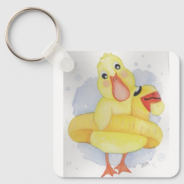 Rubber Anka Nyckelring (Framsida)