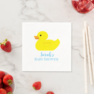 Rubber Anka Party Baby Shower BABY Pappersservett