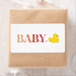 Rubber Anka Peach Rosa Baby Fraktsedel