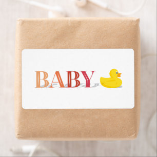 Rubber Anka Peach Rosa Baby Fraktsedel