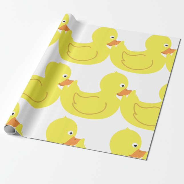 Rubber Anka Presentpapper (Utrullad)