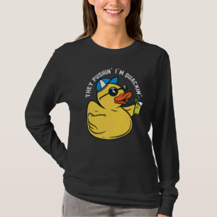 Rubber Anka Sommar Party Anka Pushin' Quackin' Duc T Shirt