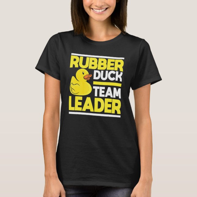 Rubber Anka Team Leader Rubber Anka T Shirt (Framsida)