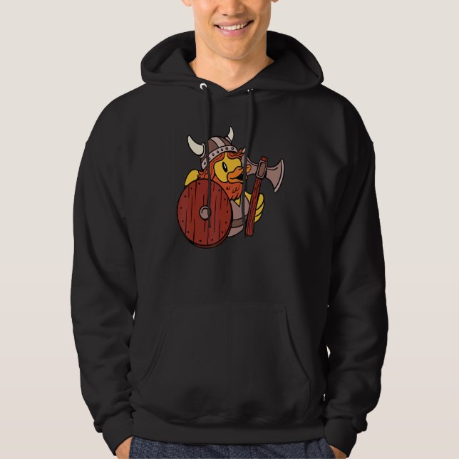 Rubber Anka Viking Anka Rubber Anka Hoodie (Framsida)