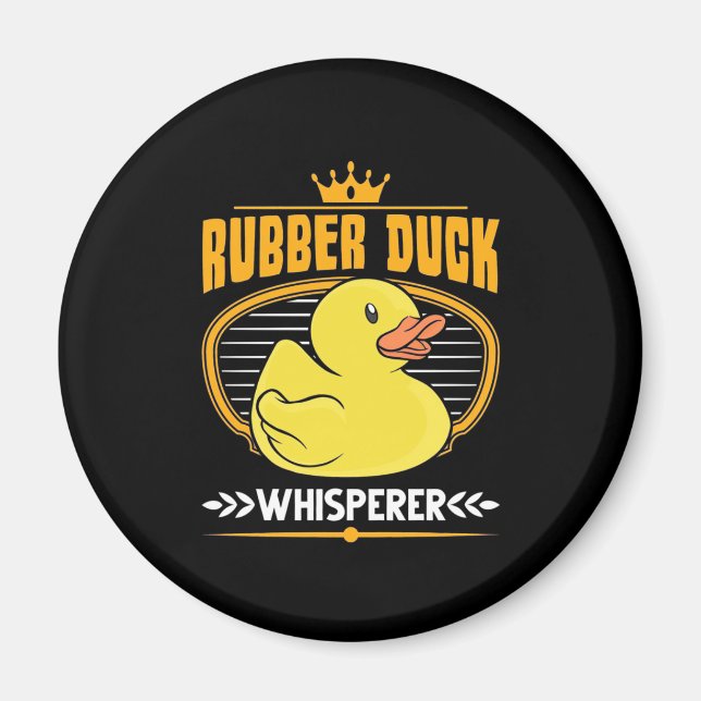 Rubber Anka Whisperer Magnet (Framsidan)
