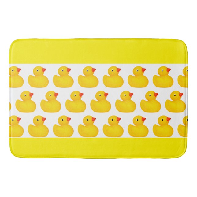Rubber Ankor Anka Ducky Gult Bath Mat Badrumsmatta (Framsidan)