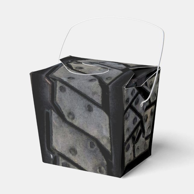 Rubber Däck Stil Automotive Struktur Presentaskar (Framsidan Sidan)