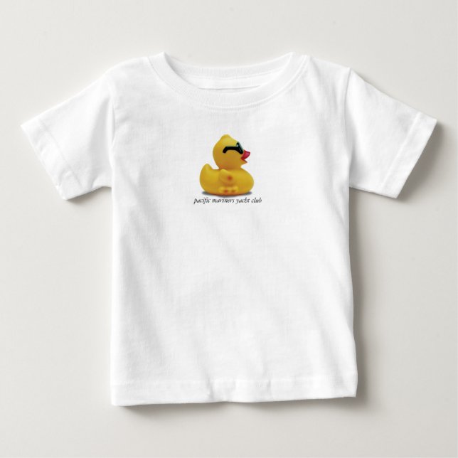 Rubber Duckie babyskjorta för PMYC Tee Shirt (Framsida)