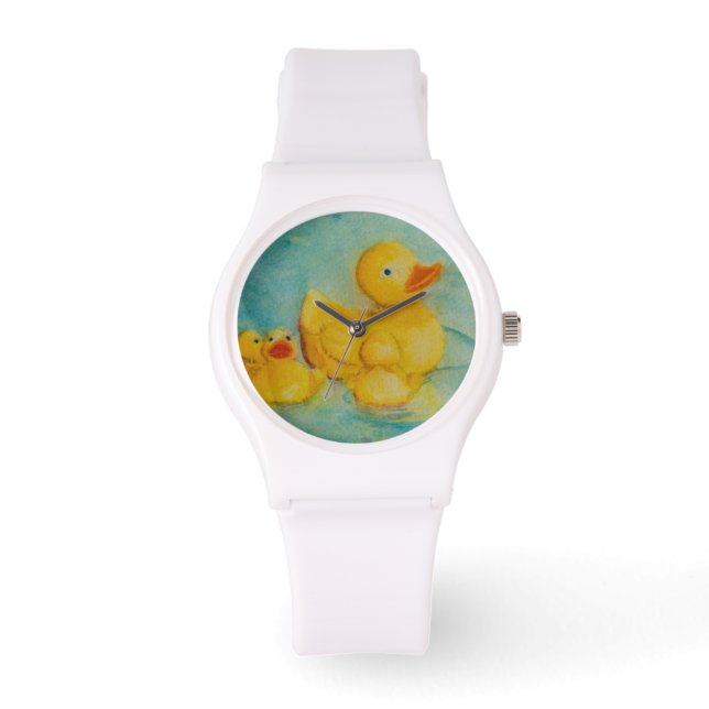Rubber Duckie eWatch Watch Watch Watch Armbandsur (Framsida)