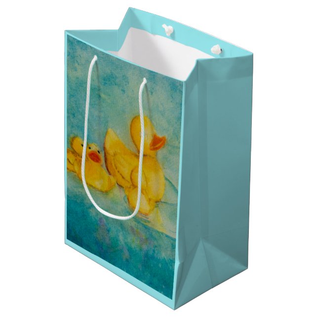Rubber Duckie Gift Bag (Framsidan Vinklad)