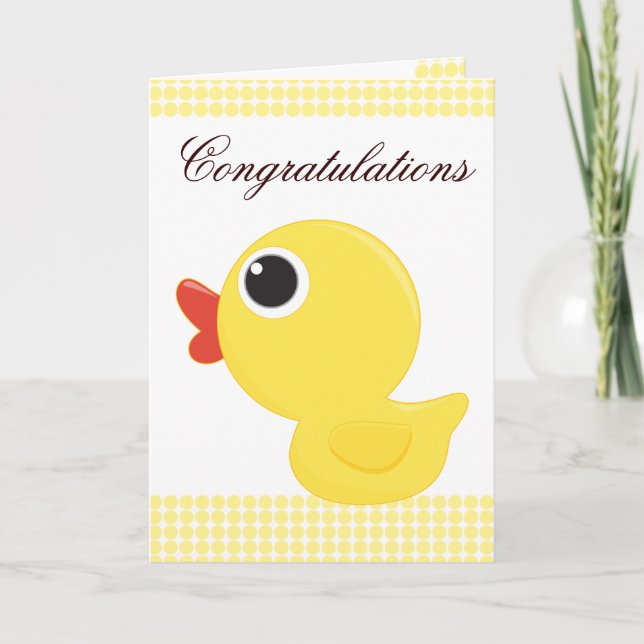 Rubber Duckie Kort (Framsida)