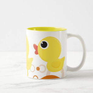 Rubber Duckie Två-Tonad Mugg