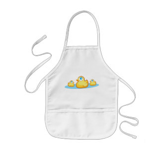 Rubber duckies för party i sjöförkläde barnförkläde
