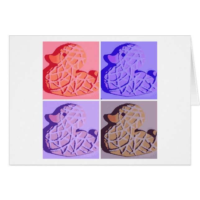 Rubber Duckies Hälsningskort (Framsidan Horizontal)