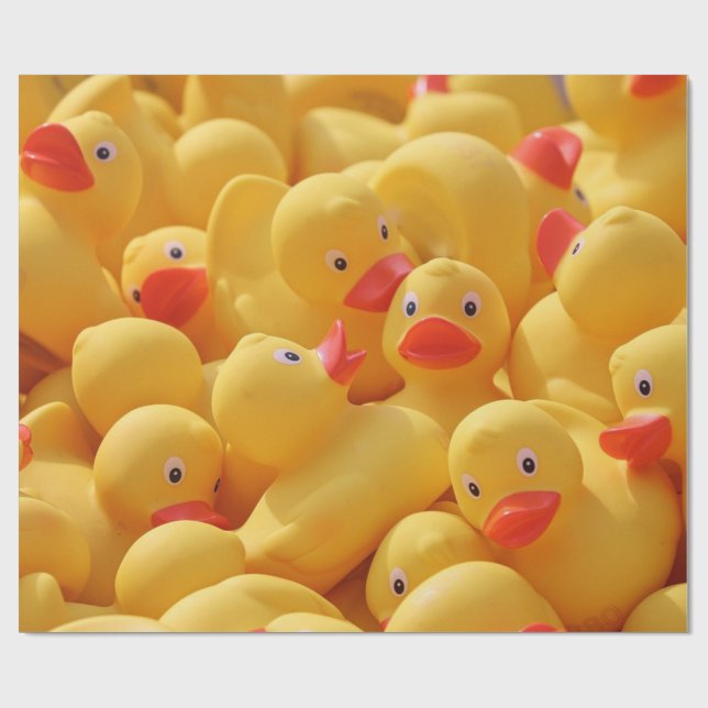 Rubber Duckies Presentpapper (Platt)
