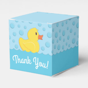 Rubber Ducky 1:a födelsedagen Party Kids Baby Presentaskar