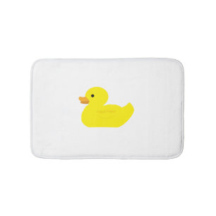 Rubber Ducky Anka Illustration Bath Mat Badrumsmatta