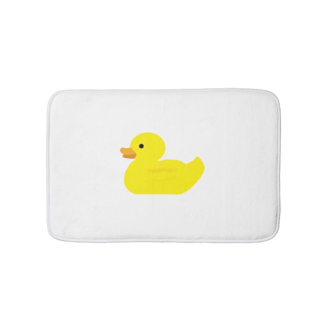 Rubber Ducky Anka Illustration Bath Mat Badrumsmatta (Framsidan)